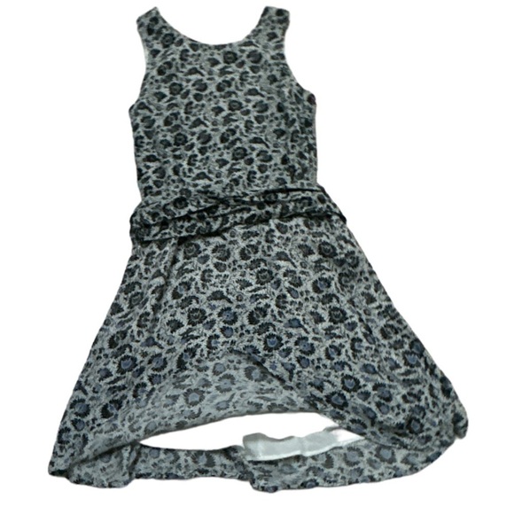 Gap Floral Sleeveless Dress Zipper Back Attached Ties at Waist Fully Lined NWT - Picture 5 of 13